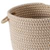 2 Pieces Storage Basket Rope Organizer Woven Desktop Portable Shelf Multipurpose