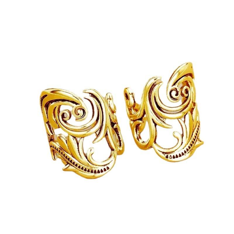 Cold Wind Simple Retro Ear Bone Clip, Personalized Leaves Without Earrings, Female, Old-Fashioned Earrings