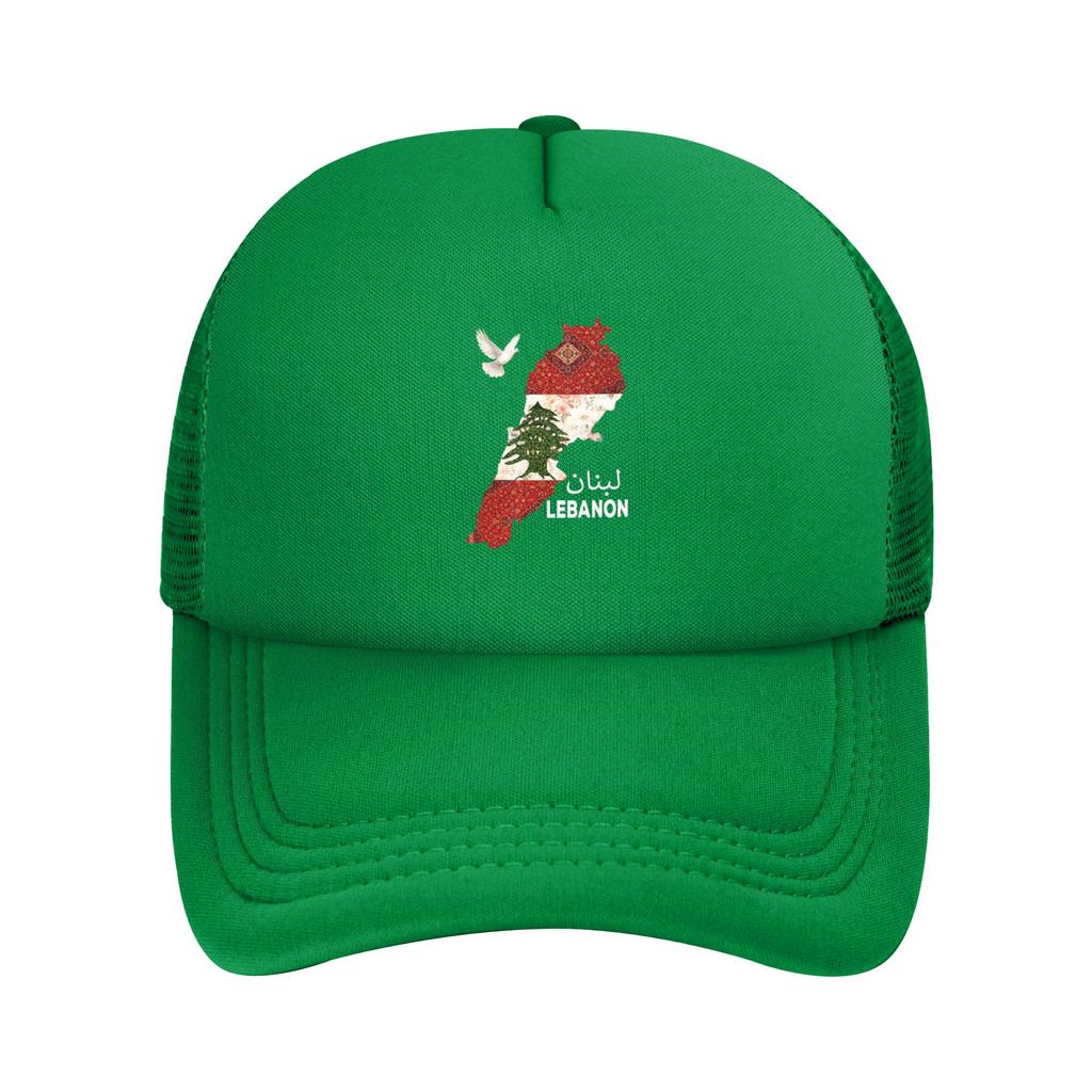 Lebanon Flag Map Beirut Cedar Tree Lebanese Casquette Unisex Outdoor Hats Adjustable Snapback Hat New Baseball Caps