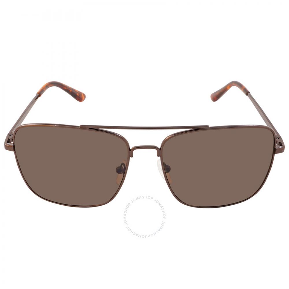 

Calvin Klein Brown Navigator Men s Sunglasses CK19136S 200 57