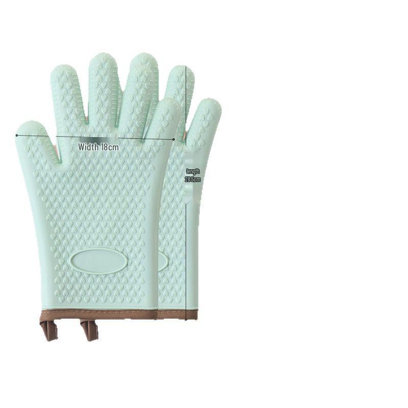 Hitzebeständige Silikon-Ofen- und Backhandschuhe
