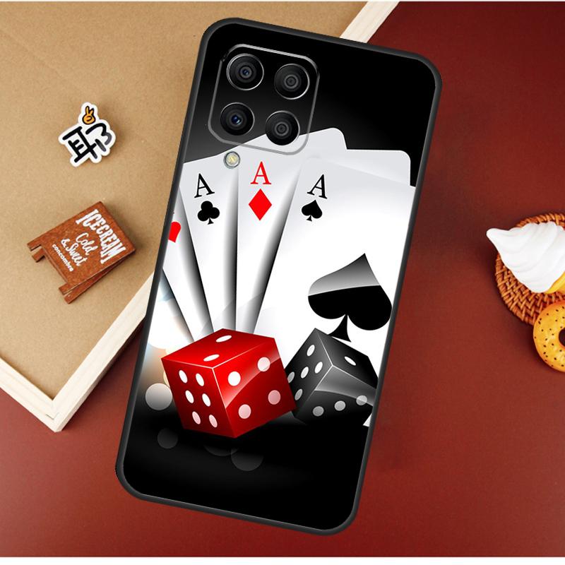 Casino Glücksspiel Hülle Für Samsung Galaxy M21 M20 M23 M31 M11 M54 M14 M34 M13 M52 M32 M12 M16 M36 M56 M15 M55