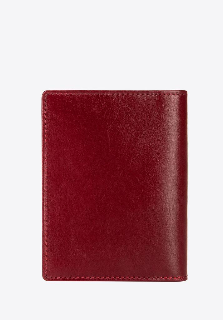 Wittchen Mallette verticale pour documents en cuir unisexe Rouge Cuir véritable
