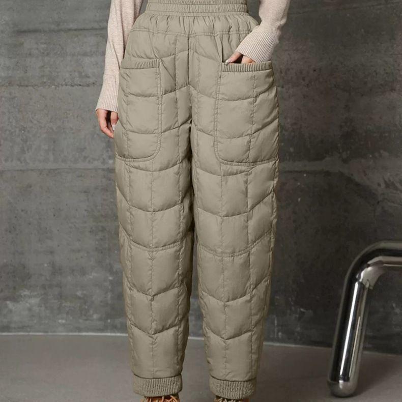 

Women s 2025 Winter Windproof Cotton Joggers - Thickened, Warm, Lightweight, Loose-fit Casual Pants 2XL - Recommended for 130-145 lbs