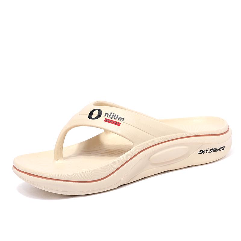 

Men s Trendy Non-slip Flip-flops: New Style Thick Sole Outdoor Sports Beach Slippers 38-39