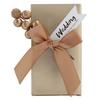 50pcs Wedding Favors Candies Souvenirs Gift Paper Gift Box for Wedding with Bowknot