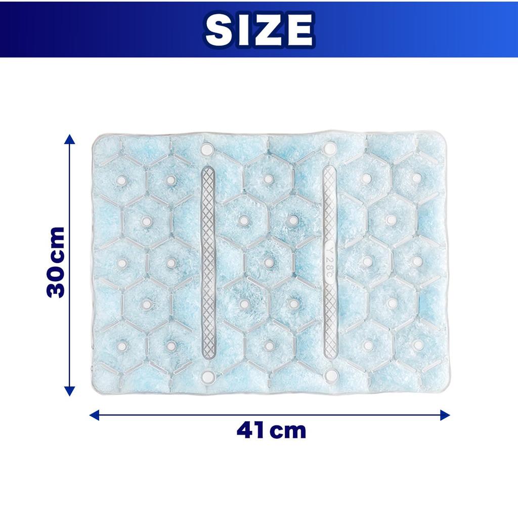 Sac Taske Cooling Ice Heat Stroke Cool Cool Mat Mat, Pillow, Prevention, Fever, Summer, Mat, (1 Piece)
