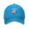 Funny John Pork Is Calling Answer Call Phone Unisex Baseball Cap  Distressed Washed Caps Hat Summer Unstructured Soft Sun Cap