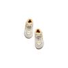Anta Kids Velcro Shock Absorbing Wear Resistant Mid Top Walking Shoes Baby Shoes Beige A312340021-1