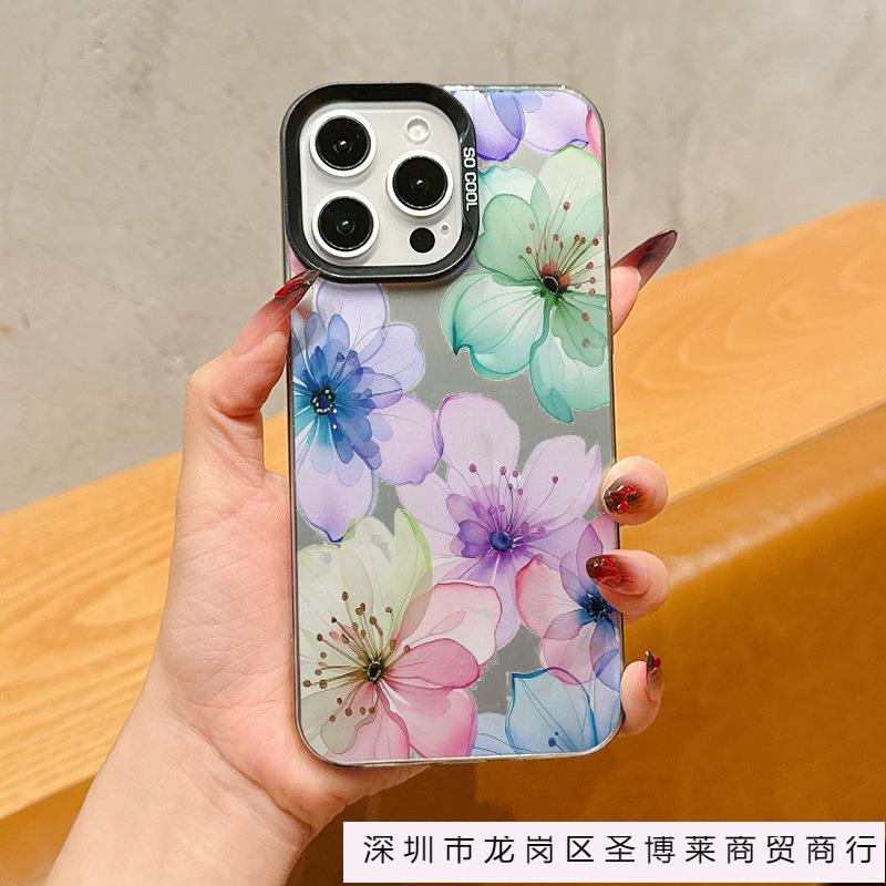 Simple Flowers and Plants for Apple 16promax Mobile Phone Case Iphone15pro/14/13/12/11 Tide 7