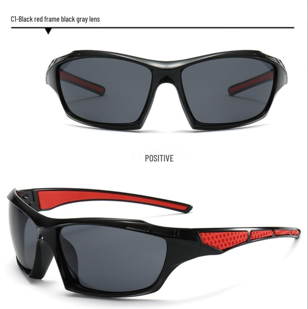 Trendy European Retro Windproof Cycling Sunglasses for Men & Women