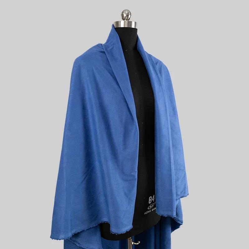 50x155cm Pure Polyester Material Frosted Suede Fabric Super Soft Ultra-fine Clothing Designer Cloth Apparel for Diy Sewing