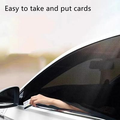 2pcs Car Styling Accessories Sun Shade Auto UV Protect Curtain Side Window Sunshade Mesh Sun Visor Protection Window