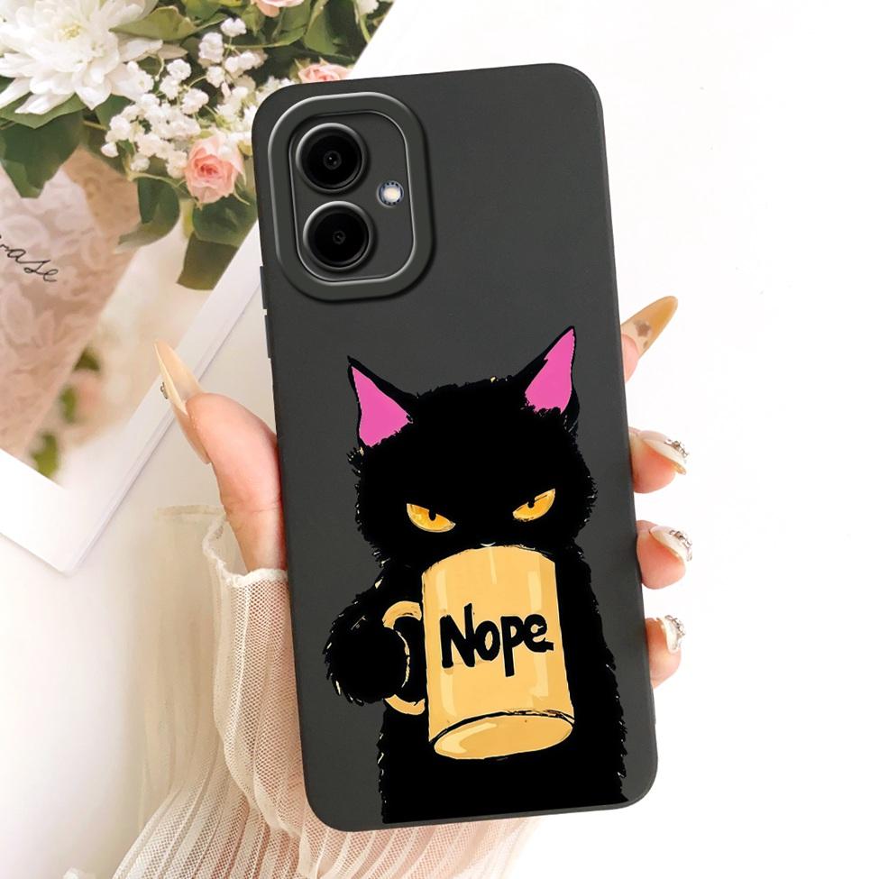 Case For Samsung Galaxy A06 4G SM-A065F SM-A065M Cover For Samsung A06 4G Casing Silicone Luxury Fashion Kawaii Cute 2D Painted