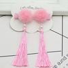 2PCS New Cute Chinese Hair Ball Tassel Hairpins Children Sweet Headwear Girls Hair Clips Barrettes Hairgrips Hair Accessories