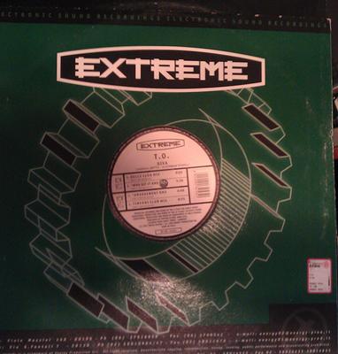12inch Record T.O. - Diva TM105 Extreme Records 1998 Italy Dance & Electronica Used