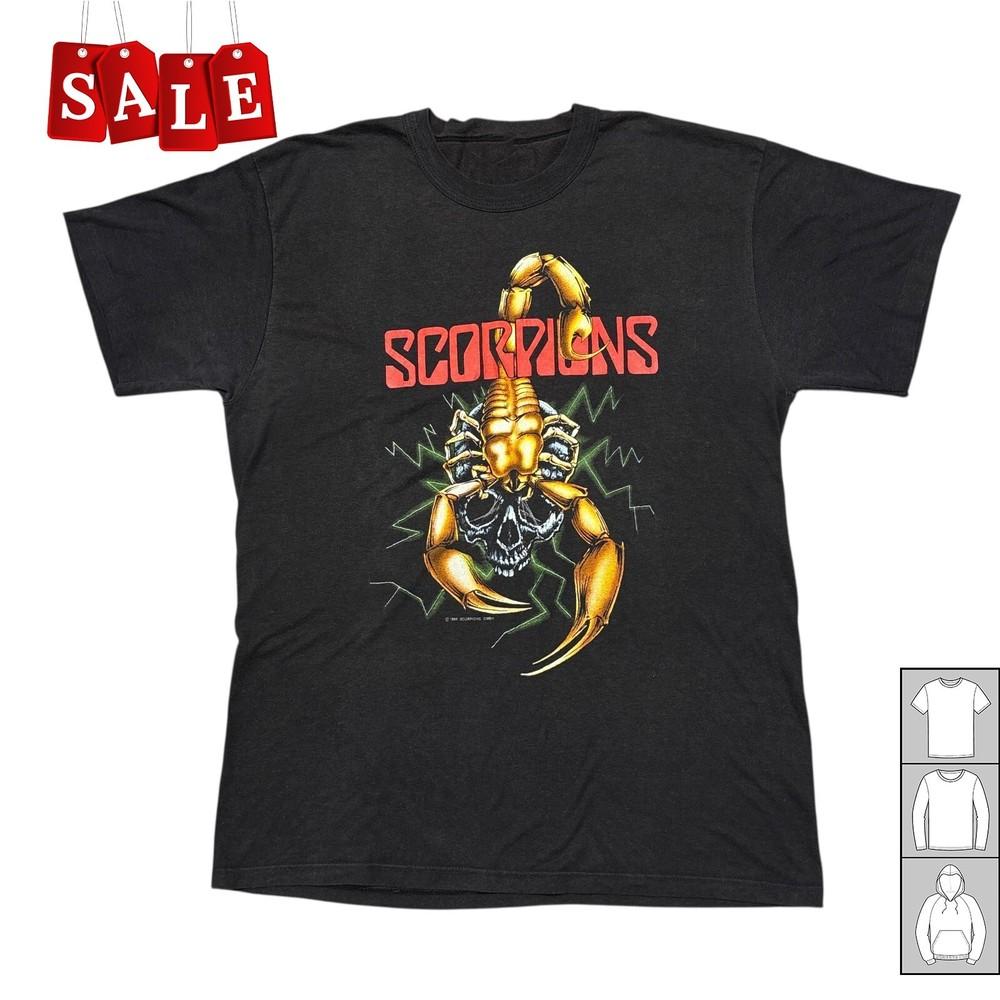 

New Vintage Scorpions 80s Gift For Fans Unisex S5XL Shirt CA651 Unisex T-Shirt XL