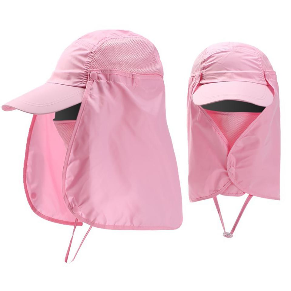 Sunscreen Hat Breathable Quick-drying Sunscreen Hat Fishing Mountaineering UV Protection Hat Full Face Sun Hat Men Women