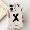 For Xiaomi Poco C85 4G Lucky Initial Letter Phone Case For Poco C85 C 85 4G Soft Silicone Shockproof Cases Bumpers