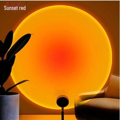 Sunset Projection Lamp: Color Film Accessories for Romantic Bedroom & Living Room Ambiance
