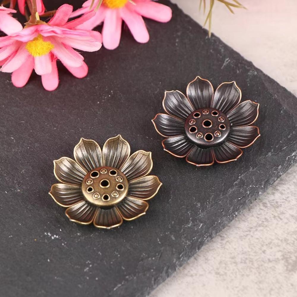 

Sandalwood Incense Burner Alloy Buddhist Utensils High Quality Incense Stick Burner Holder