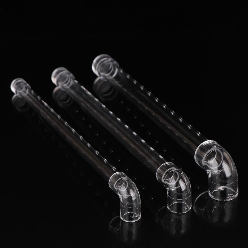 Aquarium Rain Spray Bar Outflow Pipe Transparent Acrylic Rain Shower Outlet Tube Kit Fish Tank External Filter Accessries