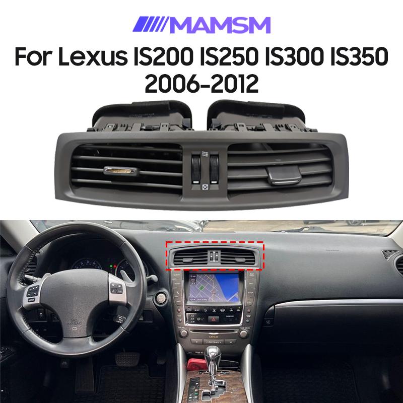 For Toyota Lexus IS200 IS250 IS300 IS350 2006-2012 Air Conditioner Vent Grille Dash Center Middle AC Air Outlet Replacement Part