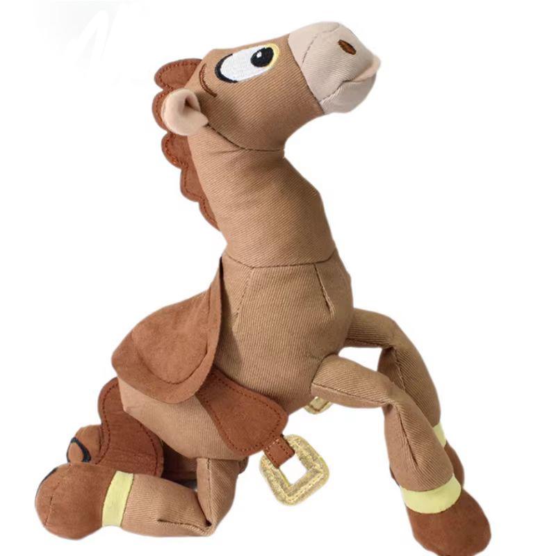 25CM Toy Story Ultimo Woody Sceriffo Toro Bass Bersaglio Peluche Adorabile Cavallo Cartone Animato Bambola Peluche Data di Nascita Regalo Progettato Per Bambini Giocattolo Peluche