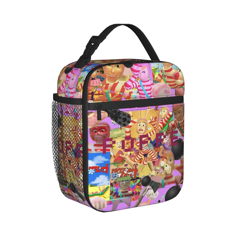 Popee der Performer Merch Isolierte Lunchtasche Für Schule Büro Lebensmittelbehälter Tragbare Kühlbox Thermische Lunchboxen