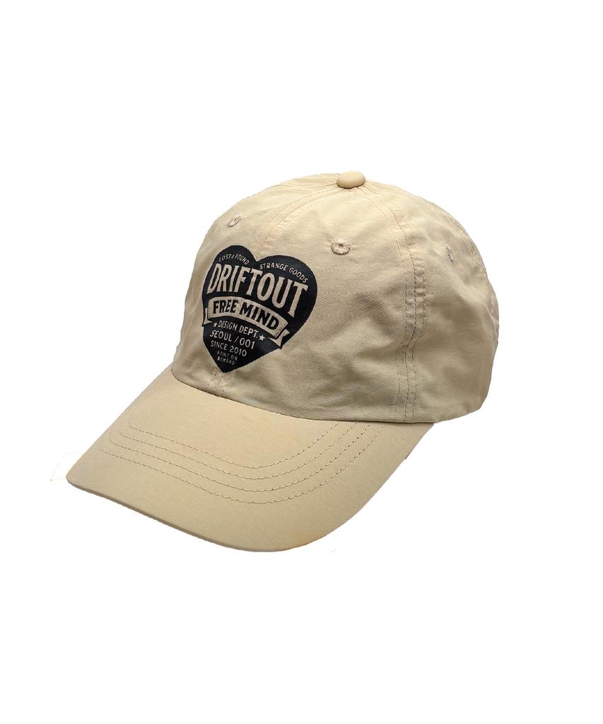 DRIFTOUT Free Mind Text Logo Heart Ball Cap (4 Colors)
