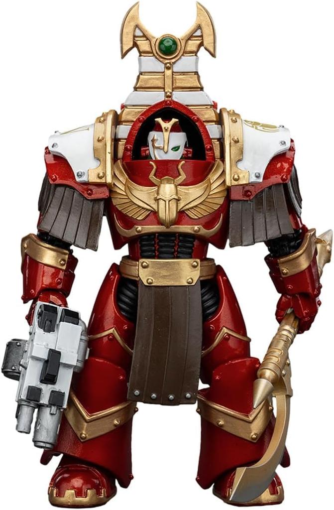 JOYTOY Warhammer Thousand Sons Sekhmet Terminator Cabal Sekhmet Akea Force Weapon Scale Action Figure Finished Product 40,000 (Combi-Melta, Equipped)