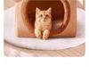 Winter Warm Pet House: Removable & Washable Bed for Cats, Small Dogs, and Rabbits – Year-Round Comfort.