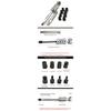 Common Rail Tool Manual Puller Fuel Injector Remover Pulling Hammer Puller,Injector Slip Lama