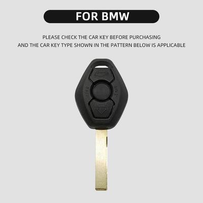 For BMW X5 E53 X3 F83 E46 E39 E38 E60 E63 E61 E64 Series 3 5 7 330i Z3 Z4 E85 E86 M5 325i Key Cover Case TPU Shell Fob Protector