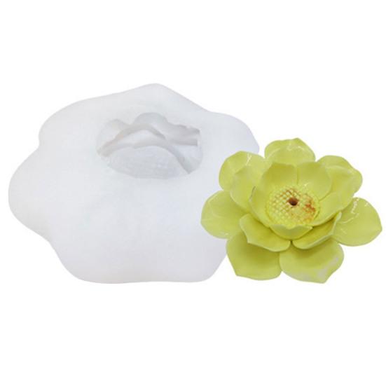Kakeform non-stick Lett å rengjøre DIY Silikon Valentine Day Party Rose Flower Form Dessertform for bakeri