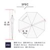 Ogawa Long Heat and Light UV Grosgrain Glitter 8 56225 (Ogawa) [2025] Women's Parasol, Blocking, 99%+ Protection, 50cm, Hand-Opened, Snoopy/Mint