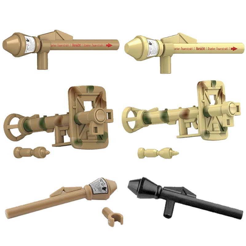 Military Soldier Weapons Building Block Accessory Bombs Throwing Object Knife Pistol RPG Iron Fist Gun Strap Toy Brick Gift J77