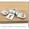 Bathroom Glass Door clip/clamp/hinge,Rotating Door shaft,Zinc Alloy and Stainless Steel,no Rust , Shower Accessories