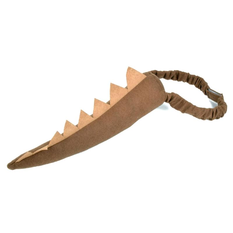 Dinosaur Tail Costume Accessory Halloween Animal Tail Dinosaur Tail for Kid Adult Halloween Birthday Christmas Role Play