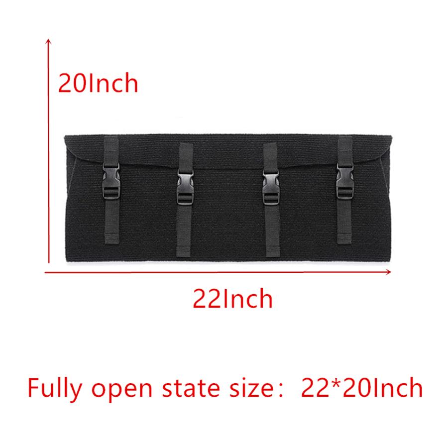 Dywaniki na pedały kampera 3 szt. czarne FS-2239