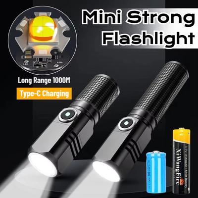 Lampe frontale LED USB Type-C Pêche 18650 Lampe frontale Chasse Lampe frontale Camping Lampe frontale Lampe de tête