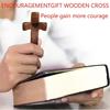 HHO-Wooden Cross Fidget Relief Relieve Anxiety Comfort For Clutching, Clinging And Praying 8PCS Cross My Heart,Encouragement Gif