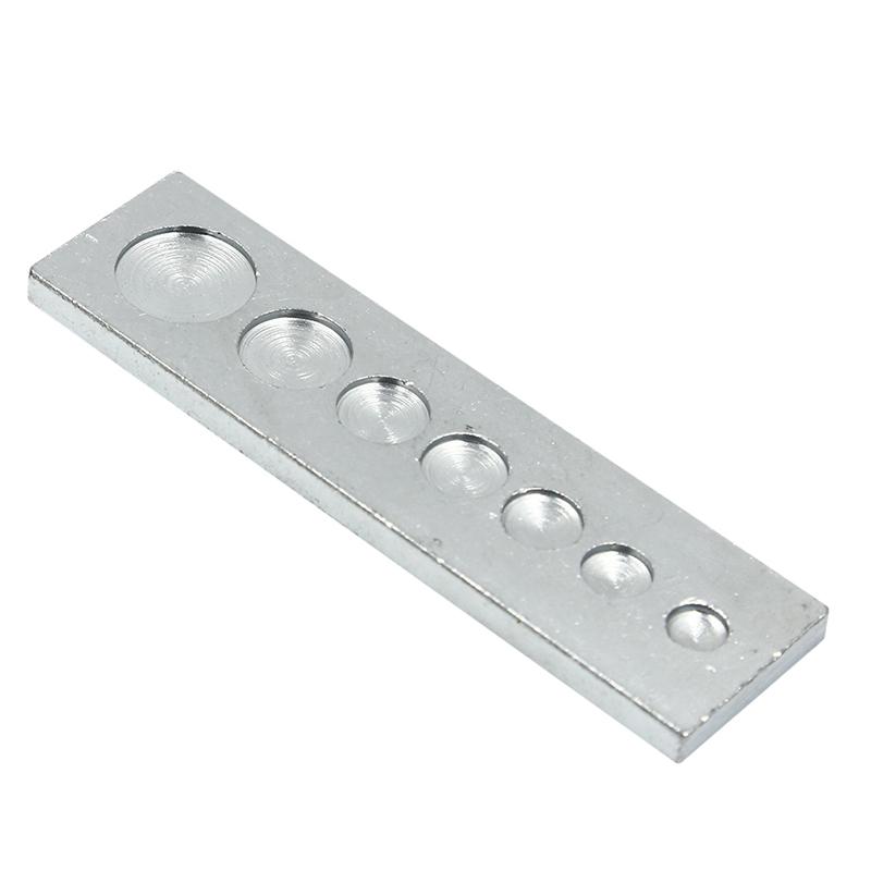 11-teiliges Druckknopf-Nieten-Befestigungs-Knopf-Installationswerkzeug-Set für DIY-Lederhandwerk Handstanzwerkzeuge Set DIY-Materialzubehör