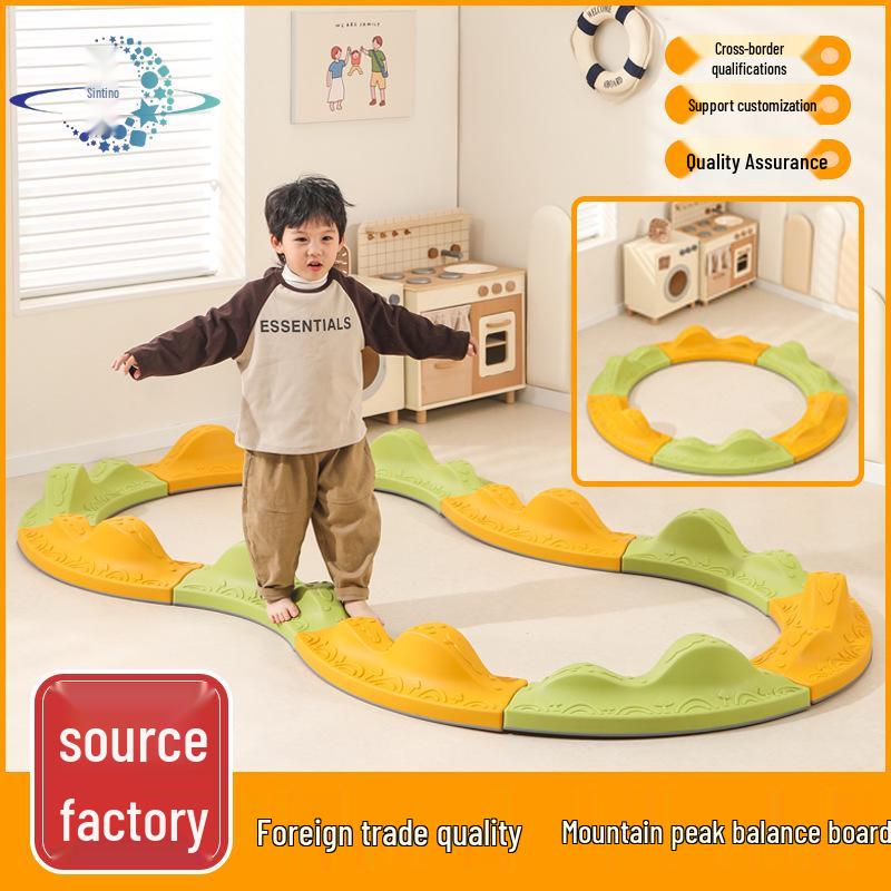 

Kids Montessori Balance Board – Sensory Training Toy for Early Education