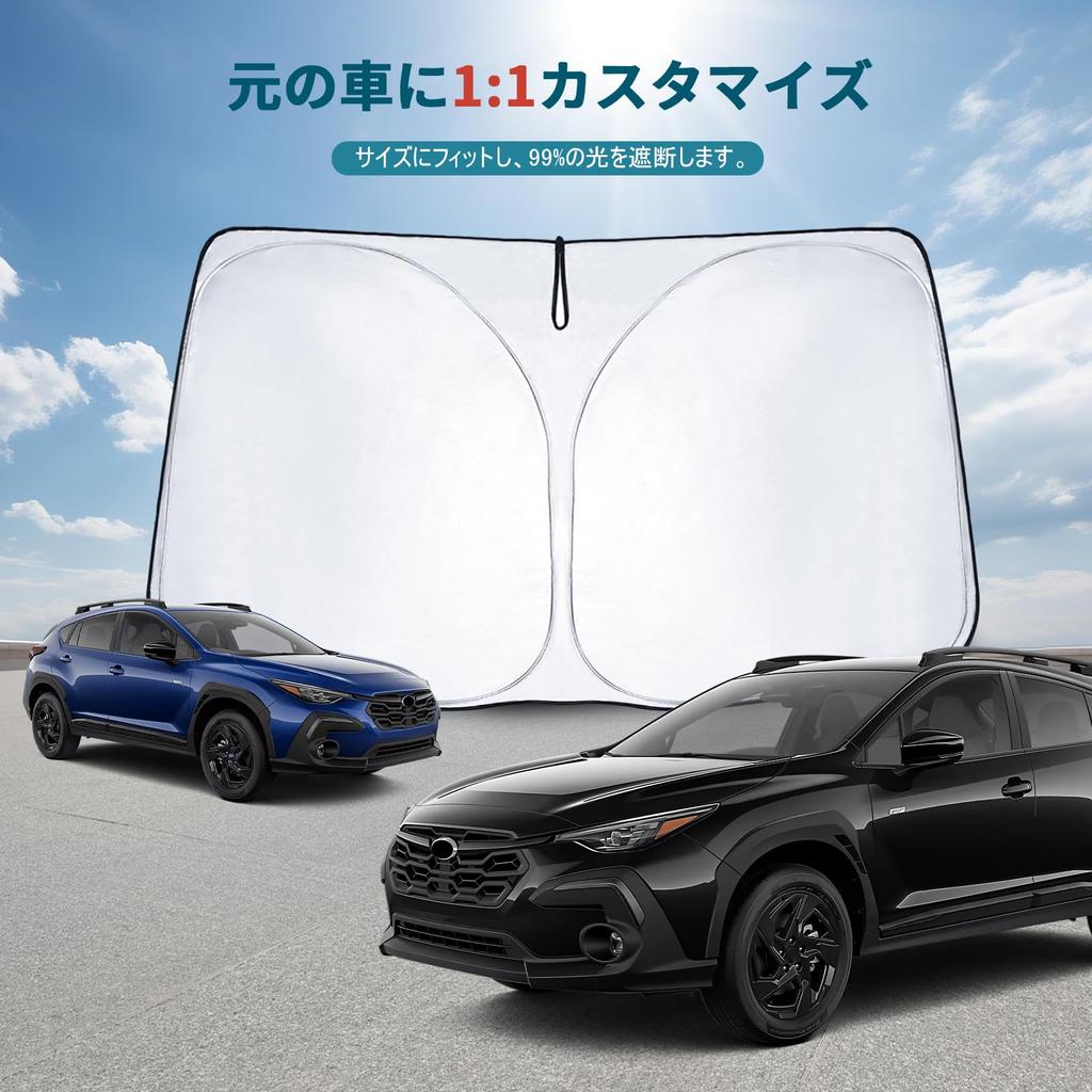 CDEFG 2017 Subaru XV Crosstrek 3rd Generation Sun Shade SUBARU GT Series GT3/GT7/GTE Type
