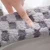 Winter Thick and Warm Toilet Seat Cushion Cover with Cushion Washable and Reusable Mat for Sticky Toilet Seat toilet
