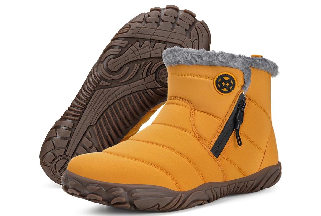 ZUSERIS Snow Boots for Men and Snow Cold Weather Winter Snow Cotton Sheepskin Boots Women, Shoes, Boots, Boots, Boots, Shoes, Warm, Fleece-Lined,