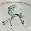Wenwan Jiaren: Nuovo Bracciale Loto di Bambù 2024 per Donna - Design Intrecciato Retro Stile Nazionale Cool