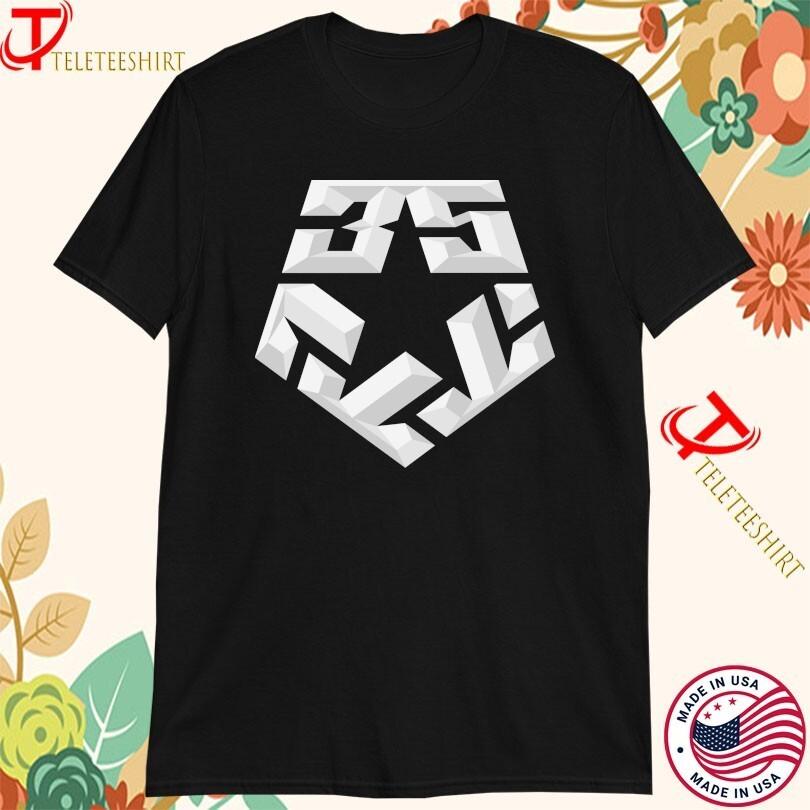 Tribal Gear Bevel 35 Year T-Star T-shirts Unisex T-Shirt L