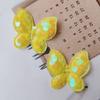 20Pcs Sew On Glitter Sequins Butterfly Patches 40x35mm DIY Padded Applliques Handmade Double Layers Clothes Patches